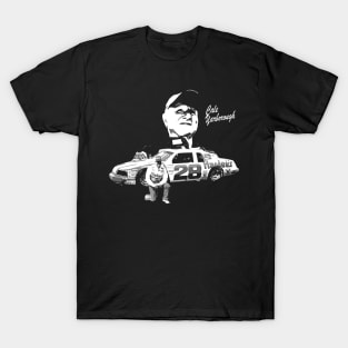 cale yarborough black and white T-Shirt